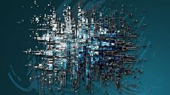 Abstract patterns digital art