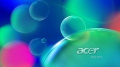 Abstract PC acer logos
