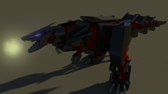 Abstract peaks crests