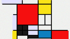 Abstract Piet Mondrian