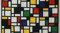 Abstract piet mondrian