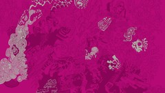 Abstract pink vectors