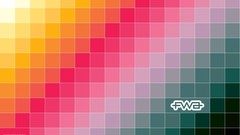 Abstract pixel art artwork