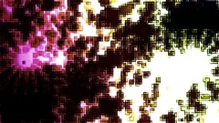 Abstract pixelated
