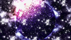 Abstract planets dying planet