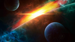 Abstract planets universe