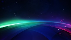 Abstract platform spheres multicolor