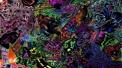 Abstract psychedelic artwork