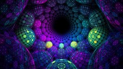 Abstract psychedelic fractal