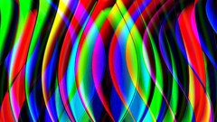 Abstract psychedelic multicolor