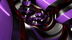 Abstract purple red Twisted