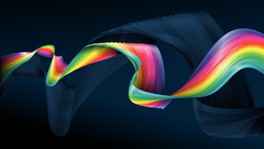 Abstract rainbows