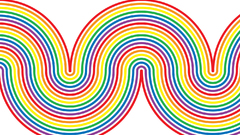 Abstract rainbows colors