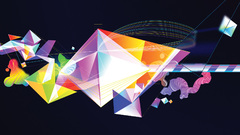 Abstract rainbows geometry