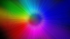Abstract rainbows lines color