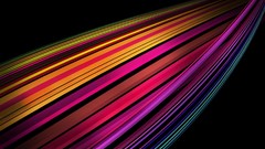 Abstract rainbows stripes