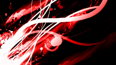 Abstract red
