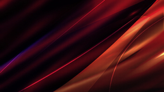 Abstract red digital art