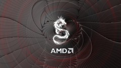 Abstract red Dragons