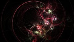 Abstract red Fractals