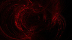 Abstract red lines