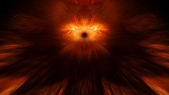 Abstract red phoenix