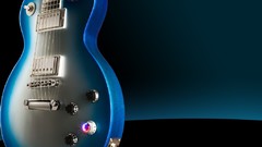 Abstract robot Gibson guitars