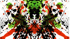 Abstract Rorschach test
