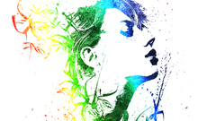 Abstract Scarlett Johansson