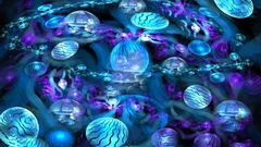 Abstract science fiction alien