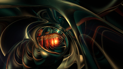 Abstract shape 3d cg