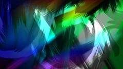 abstract shapes colorful digital art swirls