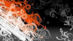 Abstract shapes flood