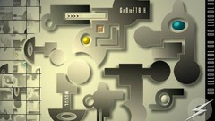 Abstract shapes geometry digital