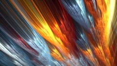 abstract shapes lines colorful digital art