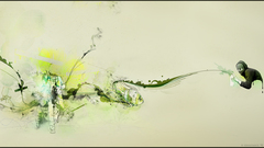 Abstract shapes silhouette like