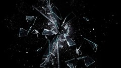 Abstract shattered glass Art of Alternation