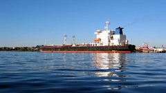 Abstract ships reflections vehicles