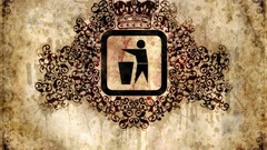 Abstract signs vectors recycle