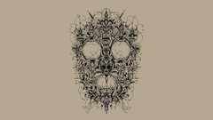 Abstract Simple Background faces