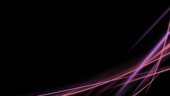 Abstract sketches glow lines