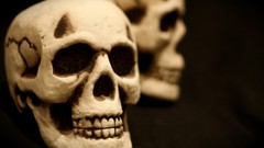 Abstract skulls Halloween October