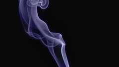Abstract smoke black second