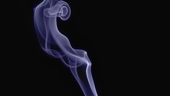 Abstract smoke purple