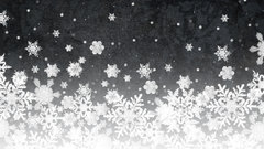 Abstract snowflakes