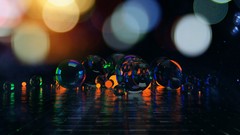 Abstract spheres renders