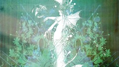 Abstract spirit mermaids artwork fantasy art