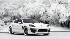 Abstract stingray Porsche Panamera