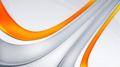 Abstract stripes 3D renders