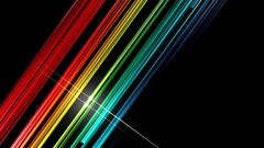 Abstract stripes multicolor